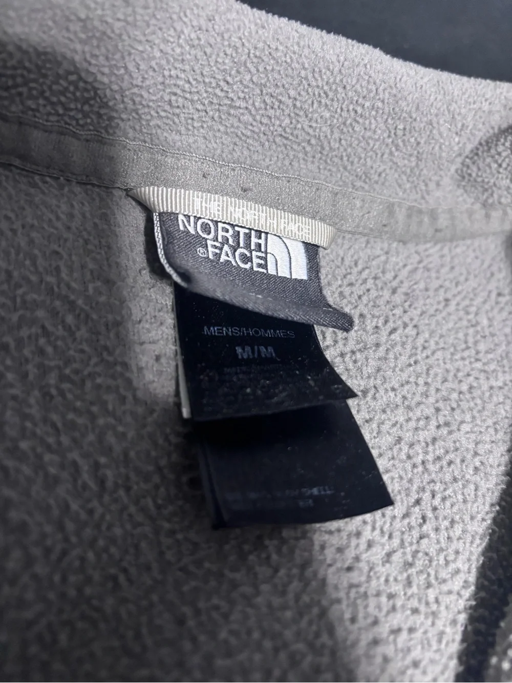 The North Face Men’s Gray Half-Zip Fleece Pullover